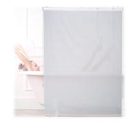 Relaxdays Store de baignoire blanc