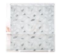 Relaxdays Store de baignoire avec motif feuilles