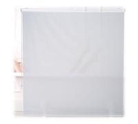 Relaxdays Store de baignoire blanc