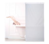 Relaxdays Store de baignoire blanc