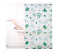 Relaxdays Store de baignoire feuilles vert
