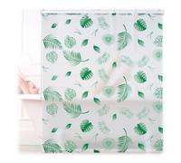 Relaxdays Store de baignoire feuilles vert