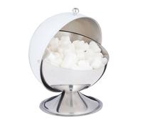 Relaxdays Sucrier en acier inoxydable