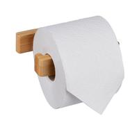 Relaxdays Support à papier toilette en bambou