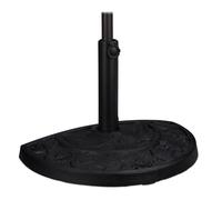 Relaxdays Pieds de parasol demi-rond