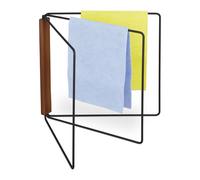 Relaxdays Support chiffon pliable avec 3 barres