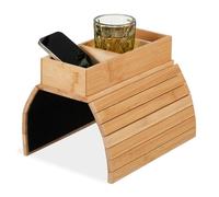 Relaxdays Support de canapé avec 3 compartiments