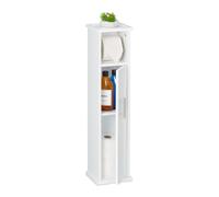 Relaxdays Support papier toilette blanc