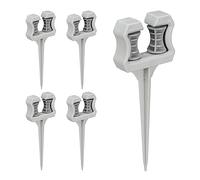 Relaxdays Support pour tuyau en lot de 5