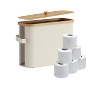 Relaxdays Rangement papier toilette, 12 rouleaux