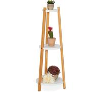 relaxdays Support pour plantes avec 3 étagères