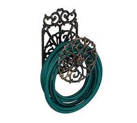 Relaxdays Support Tuyau d’arrosage, Design Antique, pivotant, en Fonte de Fer, HlP 34x23x18cm; Choix de Couleurs
