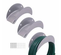 Relaxdays Lot de 3 porte-tuyaux
