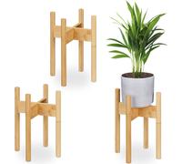 relaxdays Supports pour plantes, lot de 3
