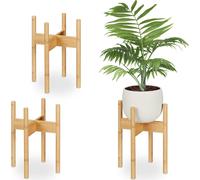 relaxdays Supports pour plantes, lot de 3