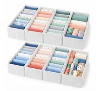 Relaxdays Système rangement tiroirs 8 pièces