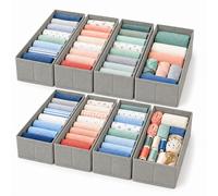 Relaxdays Système rangement tiroirs 8 pièces