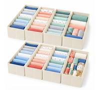 Relaxdays Système rangement tiroirs 8 pièces