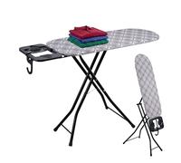 Relaxdays Table à Repasser & Planche Vapeur, Gris