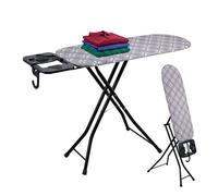 Relaxdays Table à repasser & porte-vapeur 109,5x35