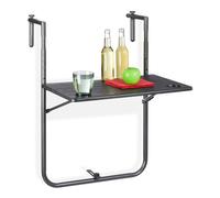 Relaxdays Table balcon suspendue