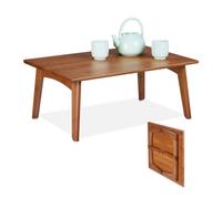 Relaxdays Table basse pliable