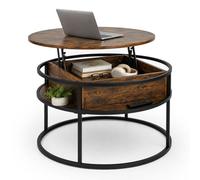 Relaxdays Table basse relevable