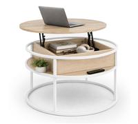 Relaxdays Table basse relevable
