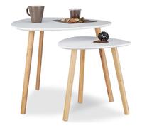 Relaxdays, Table basse, Vivienne (60 x 60 x 48 cm)
