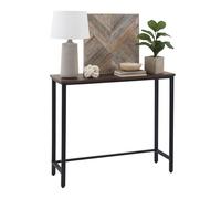 Relaxdays Table console étroite style industriel