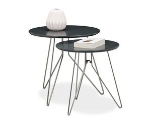 Relaxdays Table console table d'appoint canapé
