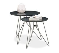 Relaxdays Table console table d'appoint canapé