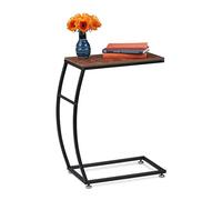 Relaxdays Table d'appoint design industriel