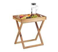 Relaxdays Table d’appoint plateau amovible