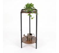 Relaxdays Table d'appoint 2 niveaux