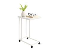 Relaxdays Table d'appoint C avec roulettes