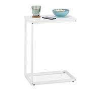 Relaxdays Table d'appoint en forme de C