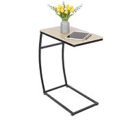 Relaxdays Table d'appoint en forme de C