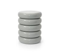 Relaxdays Table d'appoint & tabouret Bubble-Design