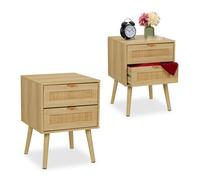 Relaxdays Table de chevet