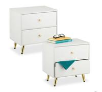 Relaxdays Table de chevet