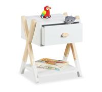 Relaxdays Table de chevet pour votre bout de chou