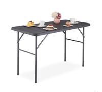 Relaxdays Table de jardin rectangulaire