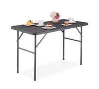 Relaxdays Table de jardin rectangulaire