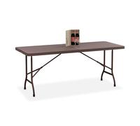 Relaxdays Table de jardin pliante