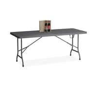 Relaxdays Table de jardin pliante