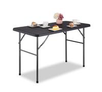Relaxdays Table de jardin rectangulaire