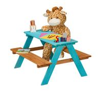 Relaxdays Table de pique-nique pour les enfants
