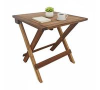 Relaxdays Table pliante acacia