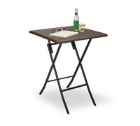 Relaxdays Table pliante de jardin Camping pliable
